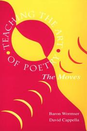 Cover of Teaching the art of poetry by Baron Wormser
