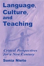 Front cover of Language, culture, and teaching by Sonia Nieto