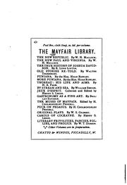 Front cover of Literary frivolities, fancies, follies and frolics by William T. Dobson