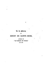 Front cover of A one-text print of Chaucer's Troilus and Criseyde from the Campsall ms. of Mr. Bacon Frank by Geoffrey Chaucer