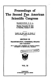 Front cover of Transportation, commerce, finance and taxation by Pan-American Scientific Congress