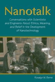Cover of Nanotalk by Rosalyn W. Berne