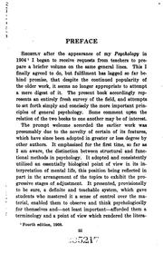 Cover of An introduction to psychology by James Rowland Angell