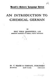 Front cover of Tests of chemical means for the control of weeds by Eric V. Greenfield