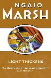 Cover of Light thickens by Ngaio Marsh