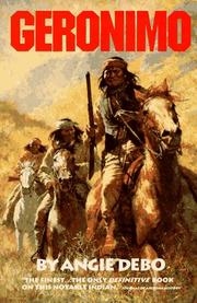Cover of Geronimo by Angie Debo