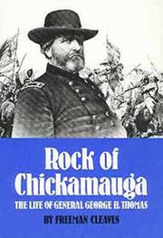 Front cover of Rock of Chickamauga by Freeman Cleaves