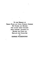 Front cover of George Washington, the Christian by William J. Johnstone