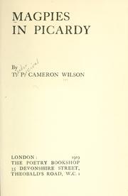 Cover of Magpies in Picardy by Theodore Percival Cameron Wilson