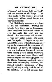 Front cover of The democracy of Methodism by James Allen Geissinger