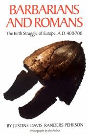 Front cover of Barbarians and Romans by Justine Davis Randers-Pehrson