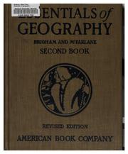 Cover of Essentials of geography by Albert Perry Brigham