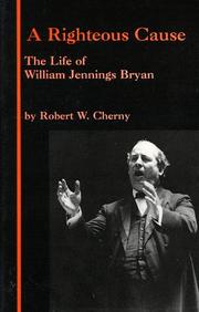Cover of A Righteous Cause by Robert W. Cherny