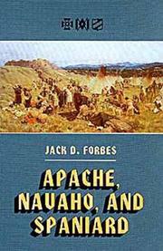 Cover of Apache, Navaho, and Spaniard by Jack D. Forbes