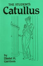 Cover of The student's Catullus by Gaius Valerius Catullus