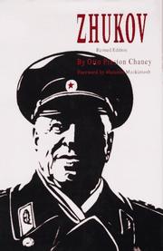Front cover of Zhukov by Otto Preston Chaney