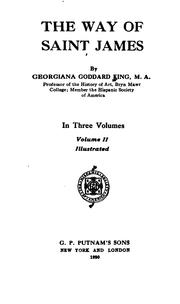 Front cover of The way of Saint James by Georgiana Goddard King