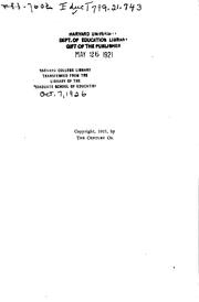 Cover of A study of the types of literature by Mabel Irene Rich