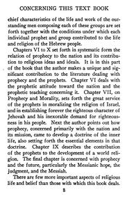 Cover of The prophetic movement in Israel by Knudson, Albert Cornelius