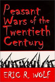 Front cover of Peasant wars of the twentieth century by Eric R. Wolf