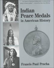 Cover of Indian peace medals in American history by Francis Paul Prucha