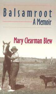 Cover of Balsamroot by Mary Clearman Blew