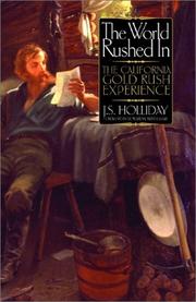 Front cover of The world rushed in by J. S. Holliday