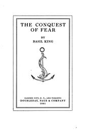 Front cover of The Conquest of Fear by Basil King