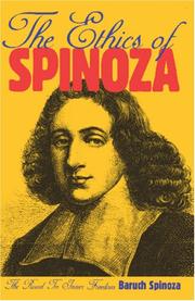 Front cover of Ethics [of] Spinoza by Benedictus de Spinoza