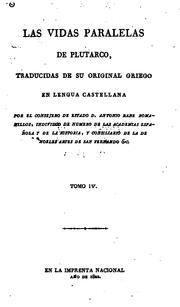 Cover of Vidas paralelas by Plutarch