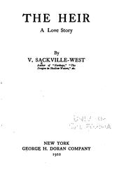 Cover of The heir by Vita Sackville-West
