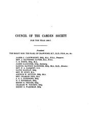 Cover of The Nicholas papers by Nicholas, Edward Sir