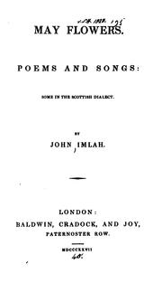 Cover of May flowers by John Imlah
