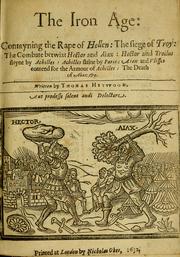 Front cover of The Iron Age by Thomas Heywood