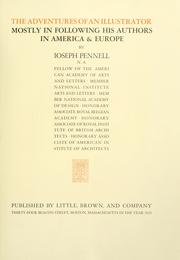 Front cover of The adventures of an illustrator, mostly in following his authors in America & Europe by Joseph Pennell