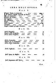 Cover of Del teatro by Francesco Milizia
