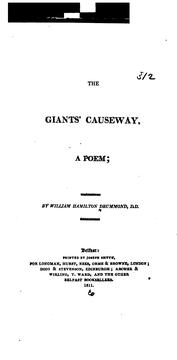 Front cover of The Giant's Causeway by William Hamilton Drummond
