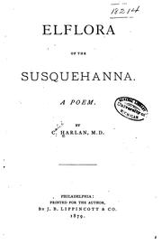 Front cover of Elflora of the Susquehanna by Caleb Harlan