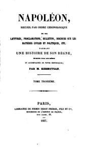 Front cover of Napoléon by Napoléon Bonaparte