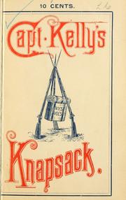 Cover of Captain Kelly's knapsack by P. F. Kelly