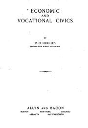 Front cover of Economic and vocational civics by R. O. Hughes