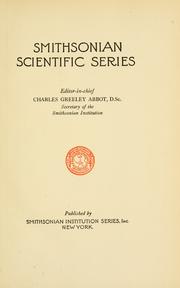 Cover of The Smithsonian Institution by Webster Prentiss True