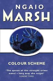 Cover of Colour scheme by Ngaio Marsh