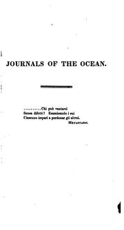 Front cover of Journals of the ocean by William A. Weaver