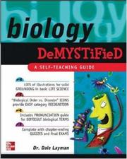 Front cover of Biology demystified by Dale Layman