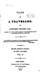 Front cover of Tales of a traveller by Washington Irving