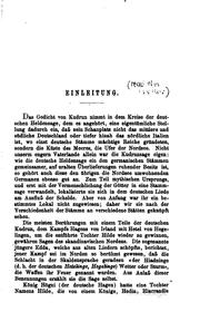 Cover of Kudrun by Gudrun.