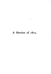 Front cover of A heroine of 1812 by Amy Ella Blanchard