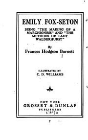 Cover of The methods of Lady Walderhurst by Frances Hodgson Burnett