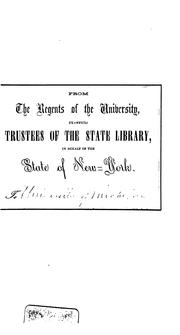Front cover of Catalogue of the New York state library: 1855 by New York (State). State Library, Albany. Law Library.